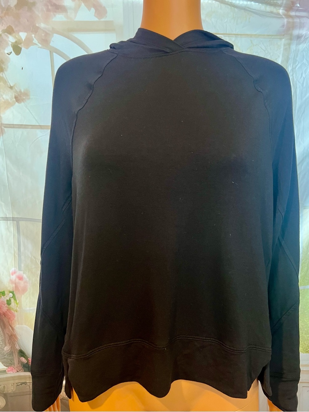 Hype Black Hooded Pullover